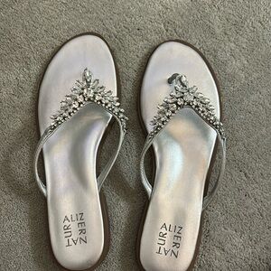 Naturalizer silver fallyn sandals